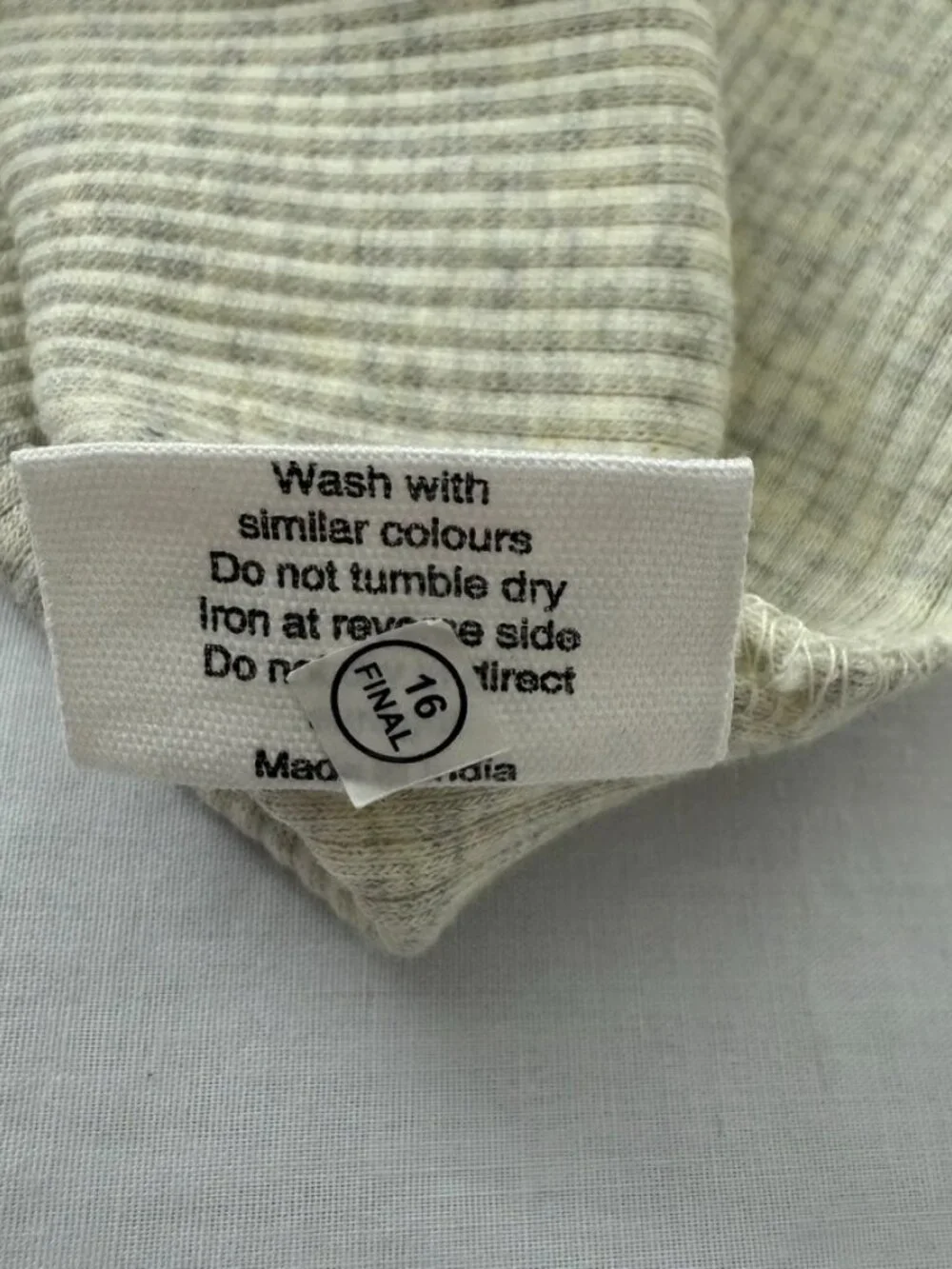 NWT Jamie Kay Organic Ribbed Sleeveless Baby Bodysuit Oatmeal Heather 3-6 Months